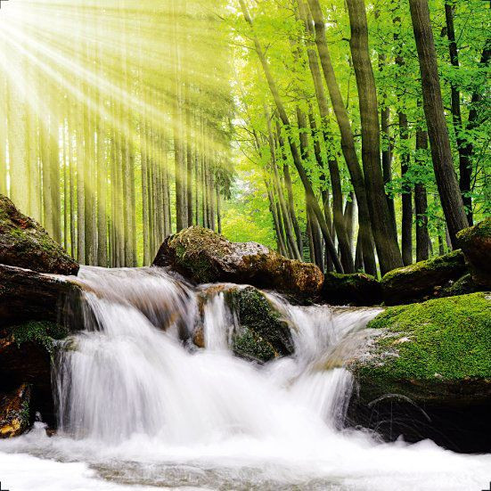 Bild SUNBEAM WATERFALL