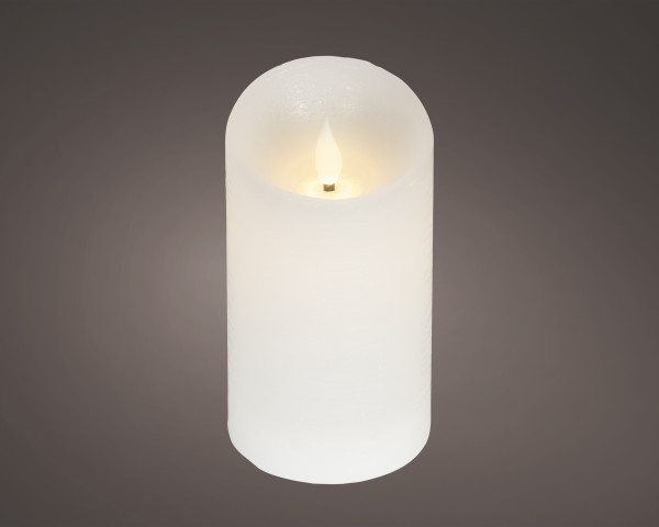 Kerze LED OSLO weiss