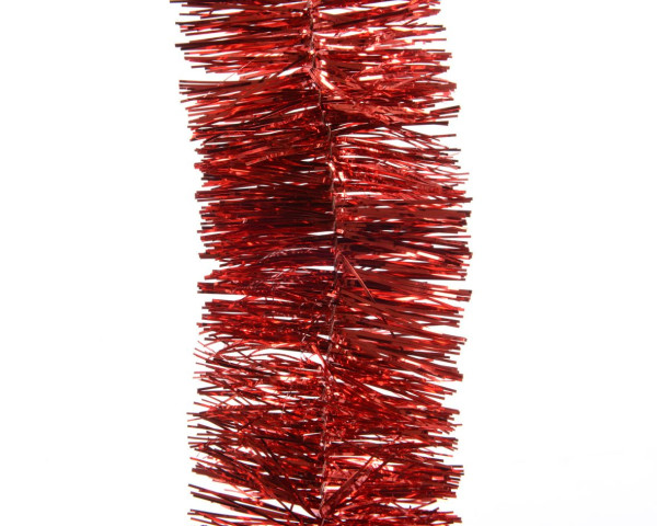 Girlande LAMETTA SWAG rot in rot aus Kunststoff