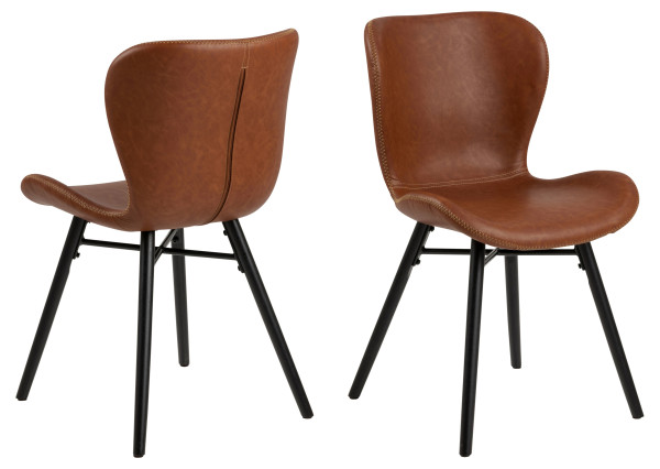 Polsterstuhl BATILDA A1 in braun