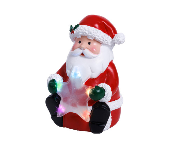 Dekofigur LED WEIHNACHTSMANN