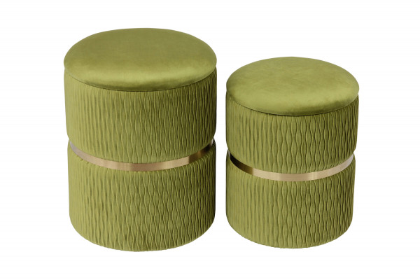 Hocker 2er-Set MILAS