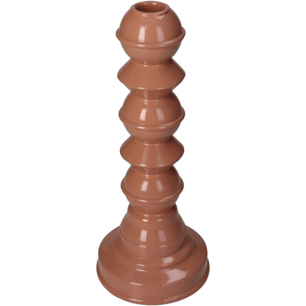 Kerzenhalter STICK mauve in lila aus Polyresin