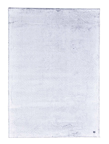 Teppich FURRY silber in silberfarben aus Polyester