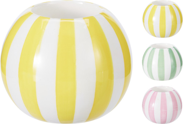 Teelichthalter STRIPES
