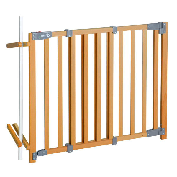 Treppenschutzgitter SAFETY UP in natur aus Materialmix