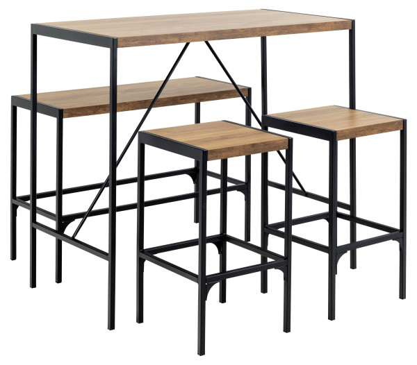 Bartisch-Set BAHAMAS in natur