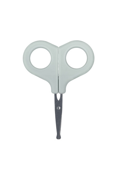 Babyschere in grün aus Materialmix