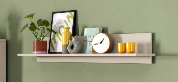 Wandboard ALDA in sand aus Dekor