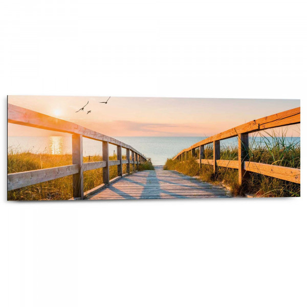 Bild BEACH BOARDWALK in mehrfarbig