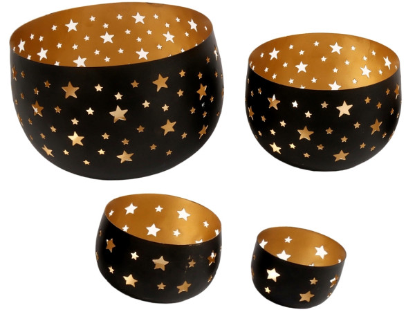 Windlicht STARS