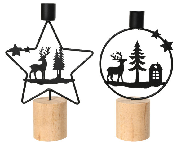 Teelichthalter X-MAS