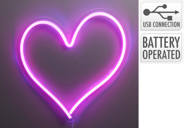 Dekoobjekt NEON HEART