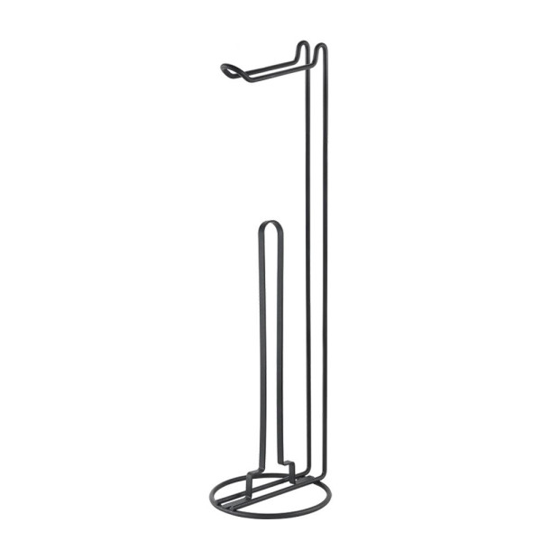 Toilettenpapierhalter ORIGIN in schwarz aus Metall