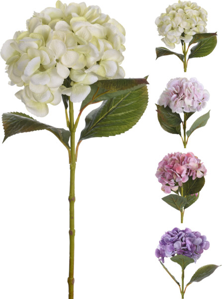 Kunstblume HORTENSIA in mehrfarbig aus Polyvinyl