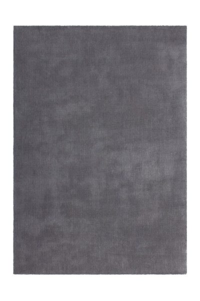 Teppich VELLUTO silber in silberfarben aus Polyester