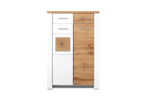 Kommode LIVIN MATERA in weiß aus MDF