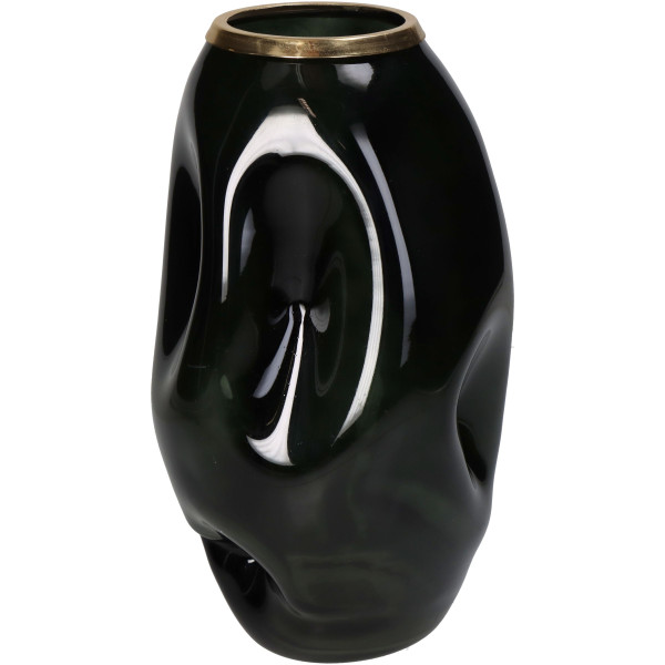 Vase DENT schwarz