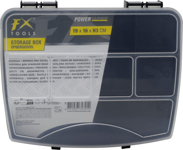 Organizer TOOL in schwarz aus Polypropylen