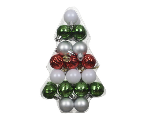 Weihnachtskugel-Set X-MAS TREE