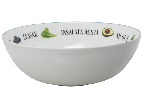 Pastaschale TALIA in mehrfarbig aus Porzellan