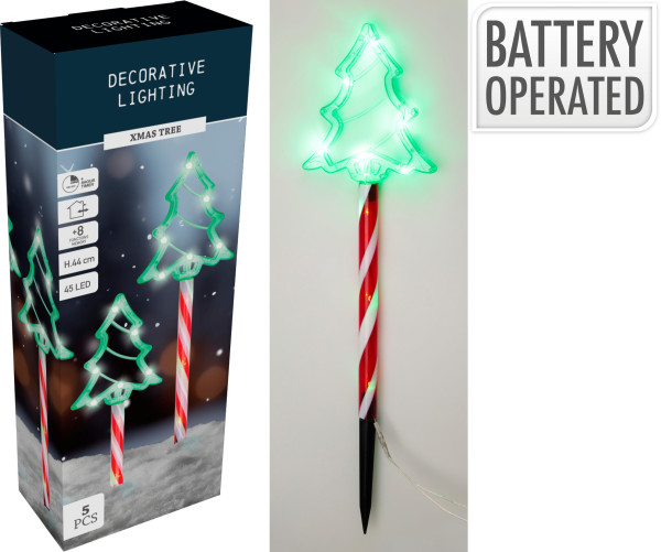 Gartenstecker-Set NEON TREE