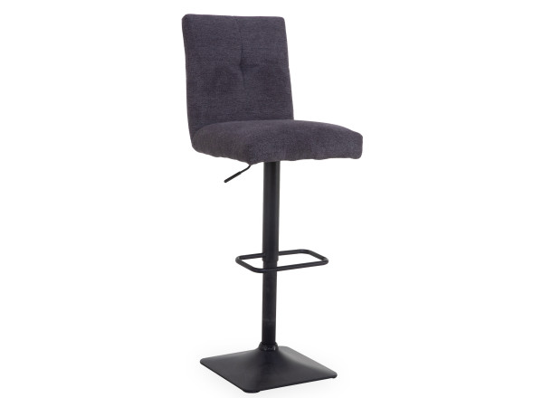 Barhocker LATIFA in anthrazit aus Stoff