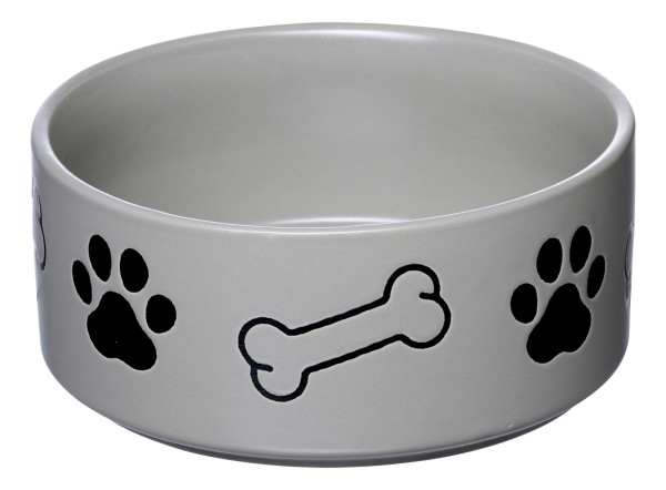 Napf MIKA DOG grau