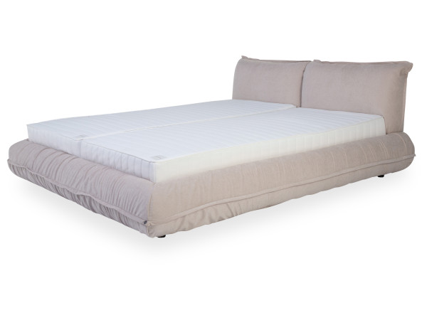 Polsterbett TOM TAILOR PILLOWBED in sand aus Stoff