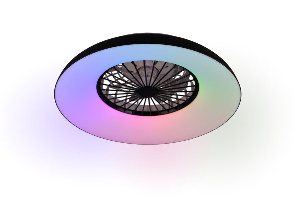 Ventilator SVAERHOLT in schwarz aus Kunststoff