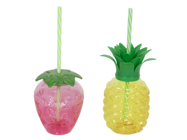 Trinkbecher FRUITS in mehrfarbig