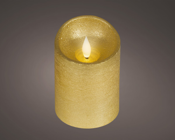 Kerze LED OSLO gold