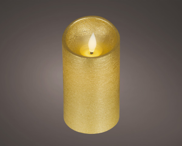 Kerze LED OSLO gold