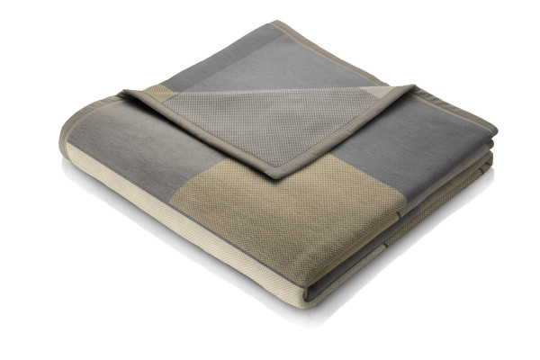Decke HOME COTTON camel in camel aus Mischgewebe