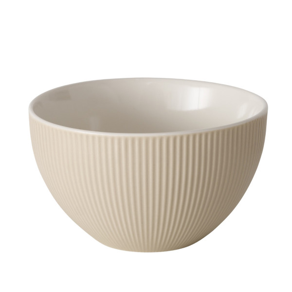 Müslischale RANURA beige