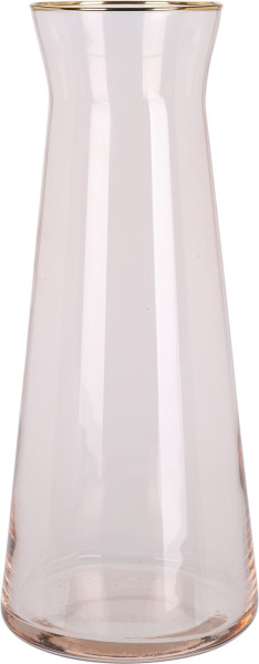 Karaffe ROSE in rosa aus Glas