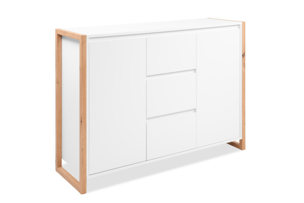 Kommode DENVER in weiß aus Dekor