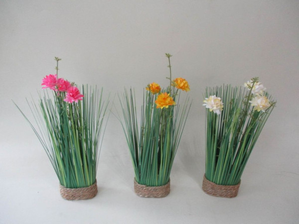 Kunstpflanze LEILA in mehrfarbig aus Materialmix