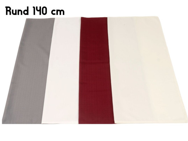 Tischdecke LEINENOPTIK in mehrfarbig aus Polyester