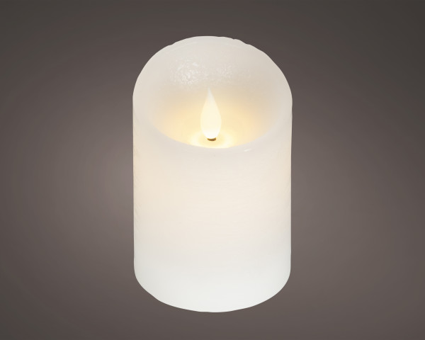 Kerze LED OSLO weiss