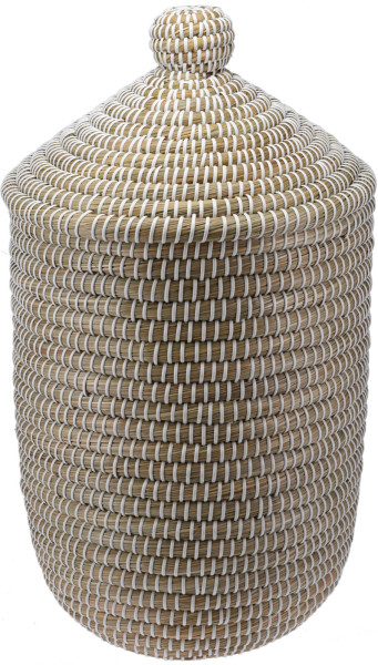 Wäschesammler MALTE in natur aus Materialmix