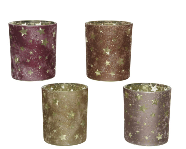 Windlicht STARS