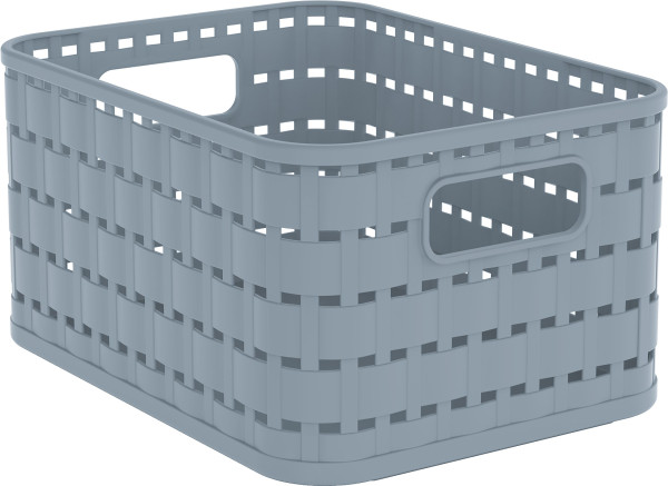 Korb COUNTRY misty blau