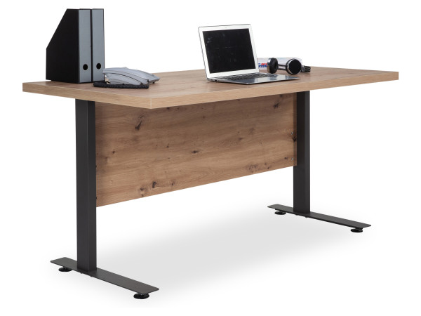 Schreibtisch RILEGA in anthrazit aus Metall