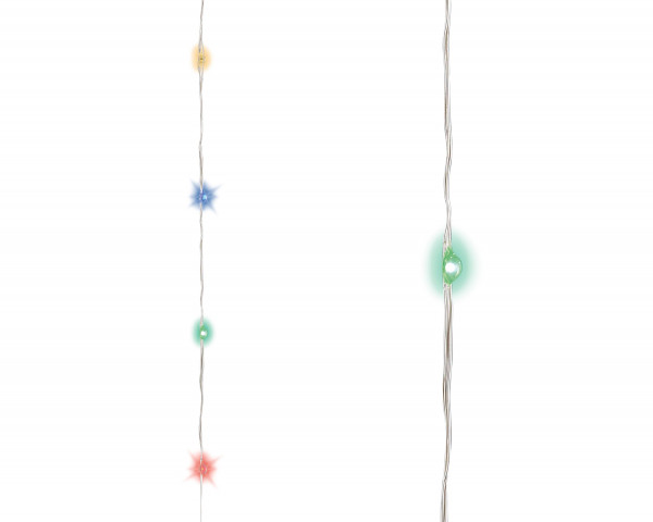 Lichterdraht LED SPOT bunt