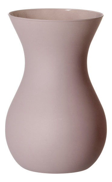 Vase ANNALENA puderrosa in rose aus Glas