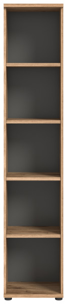 Stauraumregal MASON in mehrfarbig aus MDF furniert