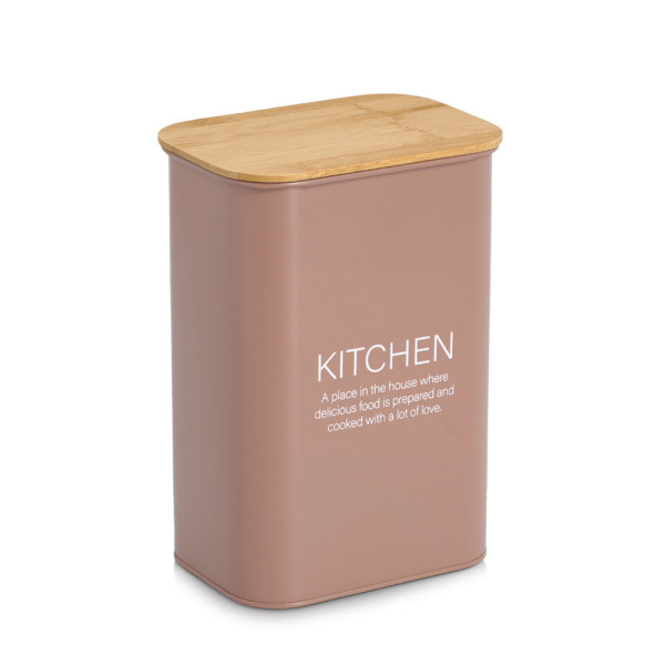 Vorratsdose KITCHEN 3500 ml in mocca aus Materialmix