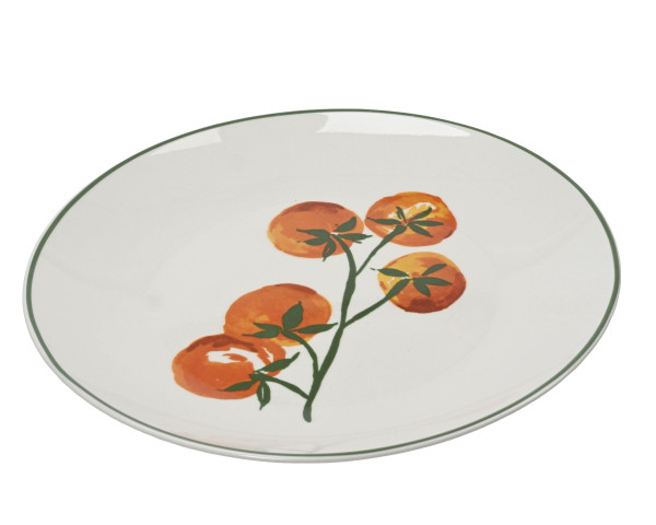 Desertteller ROMA in mehrfarbig aus Porzellan