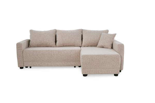 Polsterecke VERENCIE in creme aus Stoff